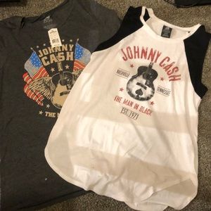 Johnny Cash shirt set